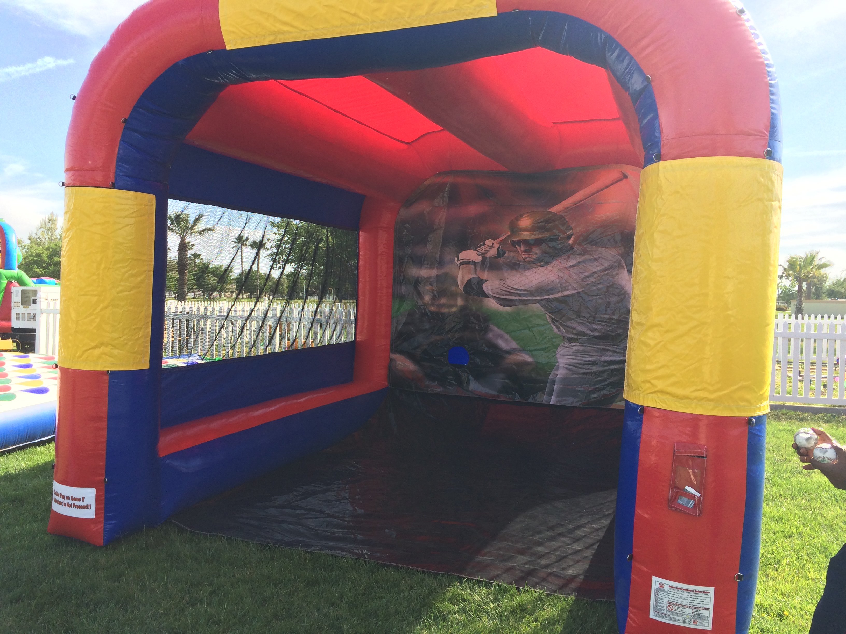 speed pitch inflatable
