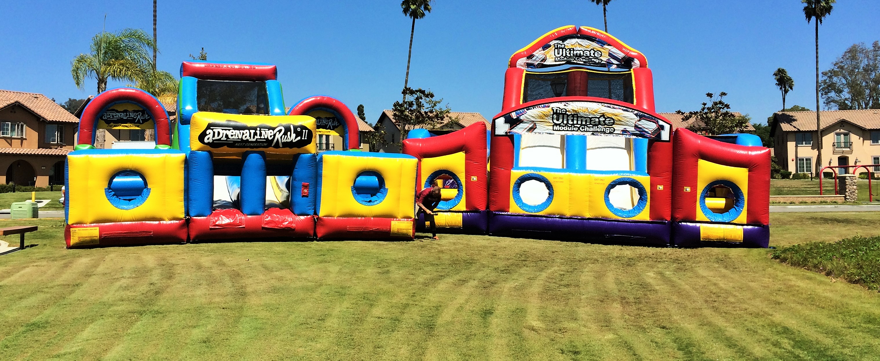 inflatable obstacle courses