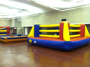 inflatable boxing ring