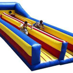 inflatable bungee run