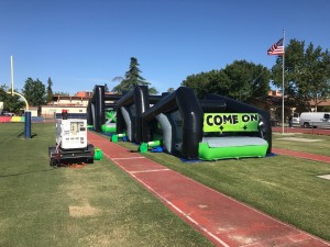 inflatable obstacle course