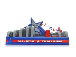 inflatable obstacle course